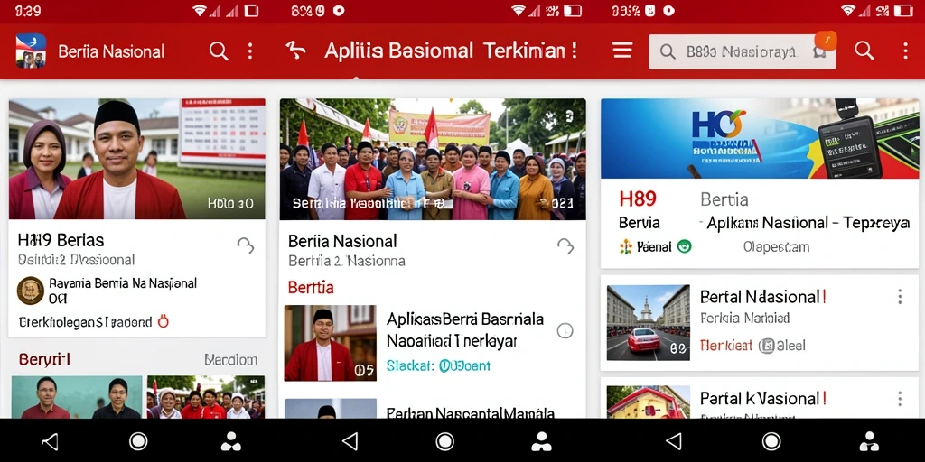 Tampilan antarmuka aplikasi H89 yang menarik dan informatif.