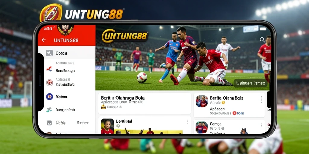 Tampilan antarmuka aplikasi UNTUNG88 yang menarik dan informatif.